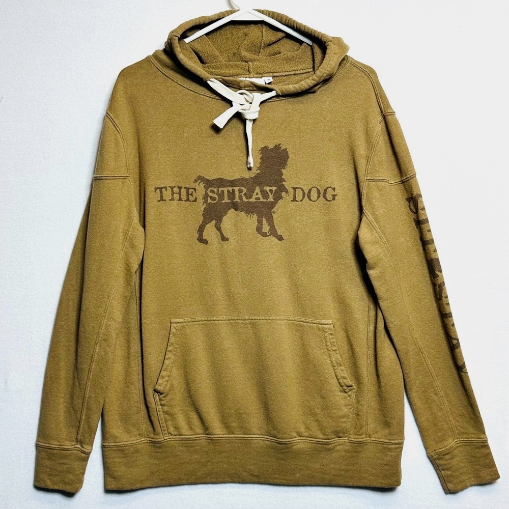 Jungmaven Hoodie Mens S Hemp Organic Cotton The Stray Dog USA Made